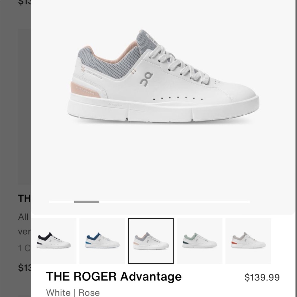 The Roger advantage On Running tennis shoes